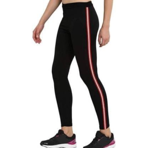 Colorfly Black Jegging  (Striped)