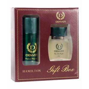 Denver Combo of Hamilton Premium Perfume and Deodrant Gift Box for Men