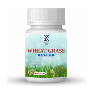 xovak pharmtech Organic Wheat Grass Capsule 50 gm Pack Of 1