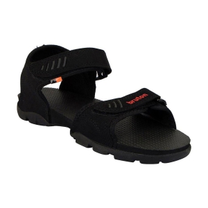 BRUTON - Black Mens Floater Sandals - None