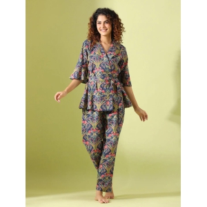 Floral leaf co-ord set-3XL