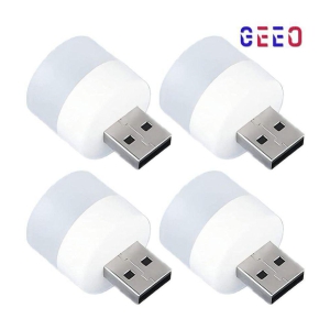 GEEO - 1w Natural White LED Bulb ( Pack of 4 )