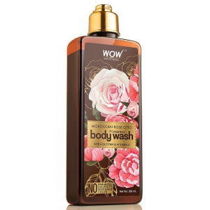 WOW Skin Science Rose Otto Foaming Body Wash - No Parabens, Sulphate, Silicones & Color - 250mL