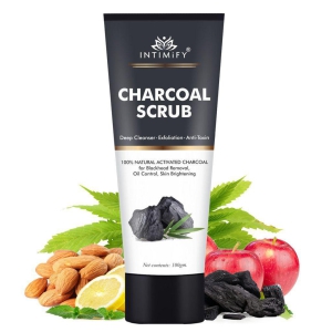 intimify-charcoal-scrub-ubtan-face-scrub-blackhead-scrub-blackhead-removing-cream-100-gm