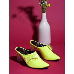 Shoetopia - Green Womens Mules Heels - None