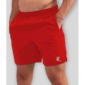 REVIEW - Red Polyester Blend Men's Shorts ( Pack of 1 ) - None