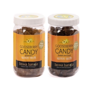 Amla Candy - Sweet & Sour | Sweet (200g) Pack of 2