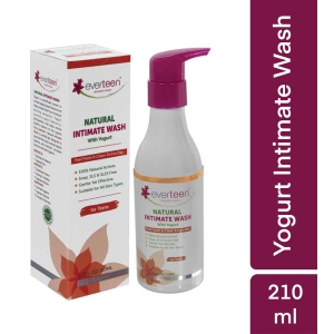 everteen Yogurt Natural Intimate Wash for Feminine Intimate Hygiene in Teens - 1 Pack (210ml)