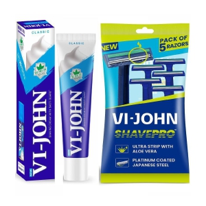 Vi-John Razor & Shaving Cream 125 g