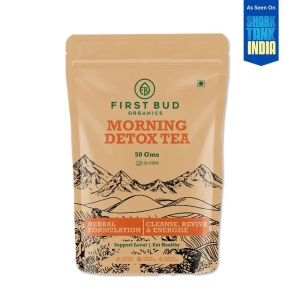 First Bud Organics  Morning Detox Tea 50 gms-50gm | 25 Cups