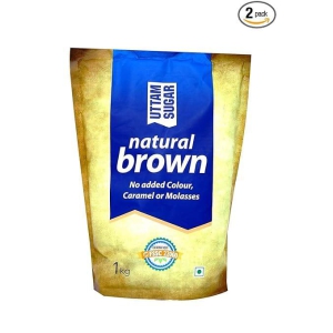 Uttam | Natural & Pure Non Acid Brown Sugar | 1 Kg Pack