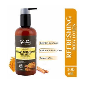 Globus Naturals Refreshing Haldi Chandan Body Lotion ( 300 mL )