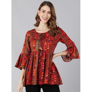 kipek-red-rayon-womens-a-line-top-pack-of-1-none