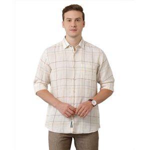 men-slim-fit-checkered-spread-collar-casual-shirt