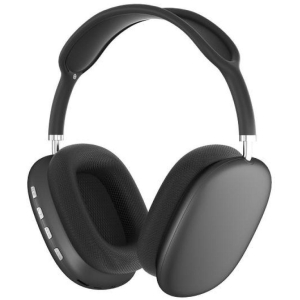 OLIVEOPS P9 Black Headphones Bluetooth Bluetooth Headphone On Ear 4 Hours Playback Active Noise cancellation IPX4(Splash & Sweat Proof) Black