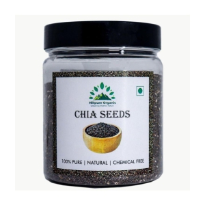 Hillpure Organic Chia Seeds ( Pack of 1 )