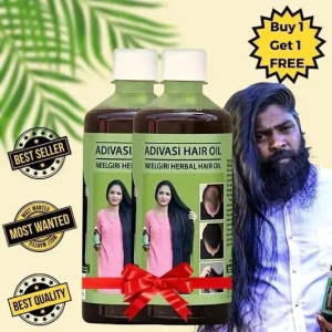 Adivasi Neelgiri Herbal Hair Oil (Pack of 2)