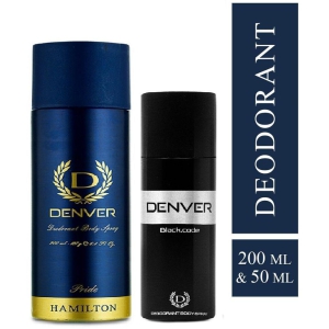 Denver - Pride , Blackcode Nano Deodorant Spray for Men 250 ml ( Pack of 2 )