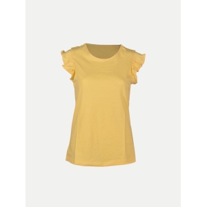 Teen Girls Yellow Solid Tops