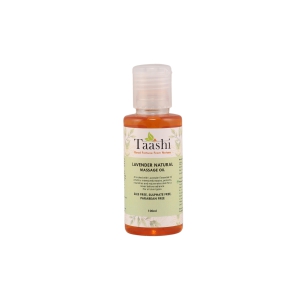 Taashi Lavender Natural Massage Oil- Nourishes and Rejuvenates Skin