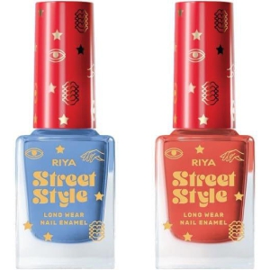 Long Wear Nail Enamel 12 ML Each Pack Passion Punch & Peachy Drama