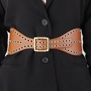 Graphy Tan Women Belt