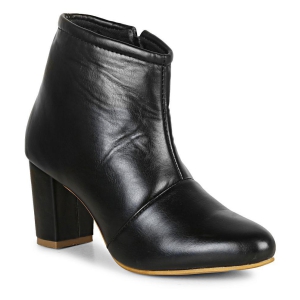 Commander - Black Women's Ankle Length Boots - None