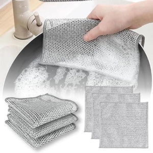 Multipurpose Wire Dishwashing Rags for Wet and Dry-10