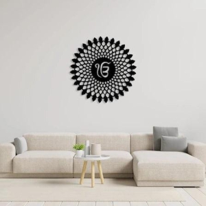 Ik Onkar acrylic wall decor