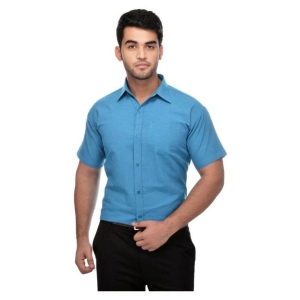 DESHBANDHU DBK - Blue Cotton Regular Fit Mens Casual Shirt (Pack of 1 ) - None