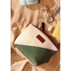 Lapis Canvas Fabric Travel Pouch