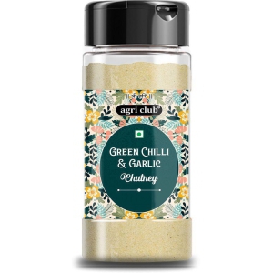 AGRICLUB Green Chilli Garlic Instant Mix 200 gm