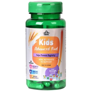 Cipzer Kids Advanced Food Capsules, Balanced Nutrition with Vitamins & Mineral, 60 capsules