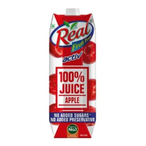 REAL ACTIVE JUICE APPLE 1LTR