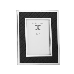 Black Crosshatch Photoframe 5X7