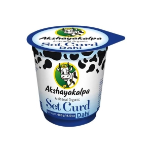 AKSHAYAKALPHA ARTISANAL SET CURD 400 G