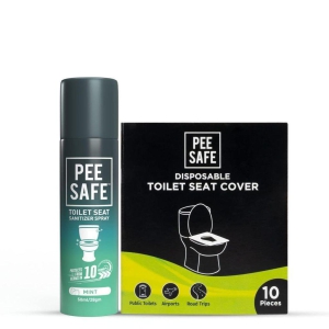 pee-safe-toilet-hygiene-combo-for-women-toilet-seat-sanitizer-mint-50-ml-with-disposable-toilet-seat-cover-10-n-protects-against-germs-easy-to-carry-travel-friendly-pack