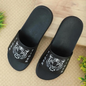 Voguehaven STYLE HEIGHT Men''s Synthetic Black Sliders-9