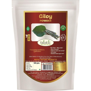 Biotic Giloy Powder / Guduchi / Gulvel Stem Powder 500 gm