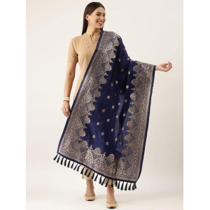 Women''s Fancy Woven Banarasi Silk Dupatta