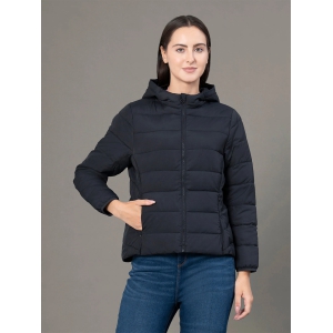 RedTape Hooded Jacket for Women | Padded & Water Resistant Finish | Enhanced Comfort