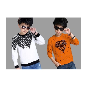 Supersquad - Multi Color Cotton Boys Sweatshirt ( Pack of 2 ) - None