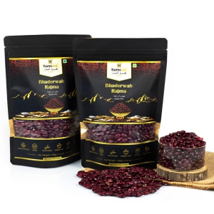 Hamiast Premium Bhaderwah, Jammu Rajma Rare, Natural and Traditional 1 Kg (500g Pack of 2), Grown at 5290 Ft, Limited Produce