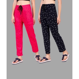 Women Printed Lower with drawstring pyjama