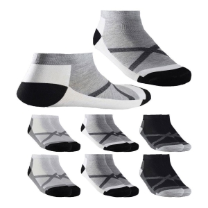 hicode - Blended Multicolor Men's Ankle Length Socks ( Pack of 6 ) - Multicolor