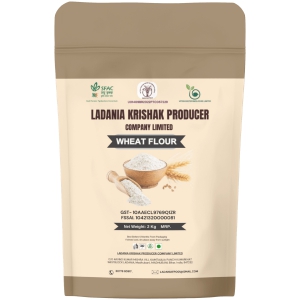 Ladania Chakki Fresh Atta - 2 KG