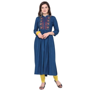 Florence Women''s Rayon Straight Kurta