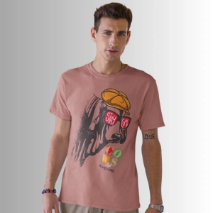 Stay Cool T-Shirt-Salmon Pink / M