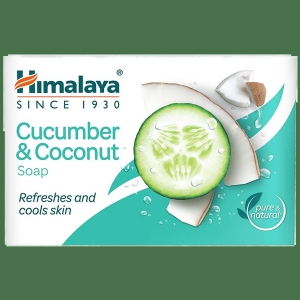 Himalaya Cucumber & Coconut Soap, Refreshes & Rejuvenates Skin, 125 G