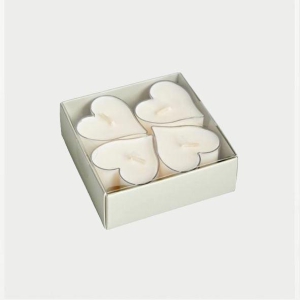 Heart And Circle Shaped Scented Candles-Circle / 4